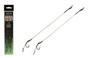 12144 - YORK PRZYPON KARPIOWY PROFESSIONAL COVER STEEL GREY 2/35lb