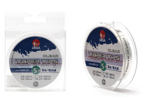 3114040 - DEGA MATERIAŁ PRZYPONOWY TAPER TIPS 0,40mm-0,60mm/15m