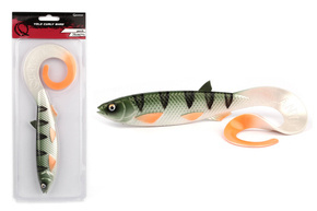 GUMA QUANTUM YOLO CURLY SHAD 26cm/64g - PERCH