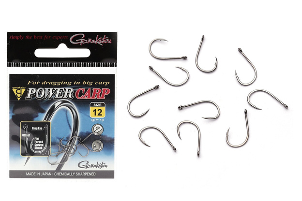 HAKI GAMAKATSU POWER CARP RING EYE 10szt