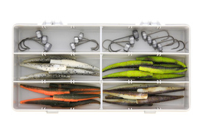 ZESTAW PRZYNĘT W PUDEŁKU WESTIN NED WORM BOX 37szt