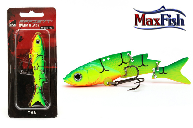 564 - DAM PRZYNĘTA EFFZETT SWIM BLADE - FIRETIGER 1szt