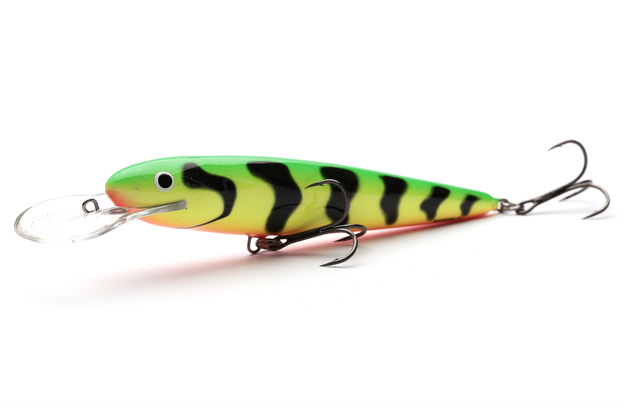 WOBLER SALMO WHITE FISH DEEP RUNNER 13cm - GREEN TIGER