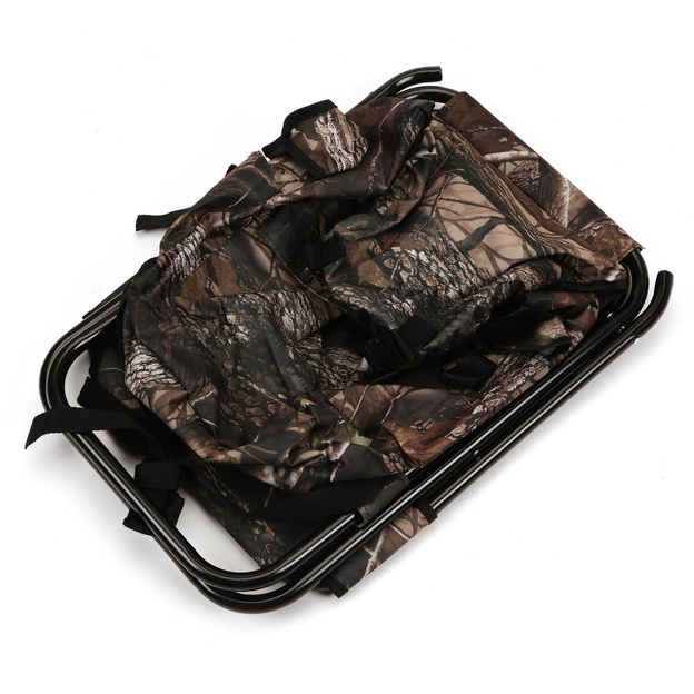 KRZESŁO WĘDKARSKIE Z OPARCIEM KAMUFLAŻ YORK - KY281L