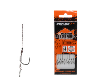 PRZYPONY GENLOG METHOD FEEDER RIG BAYONET 14/8cm