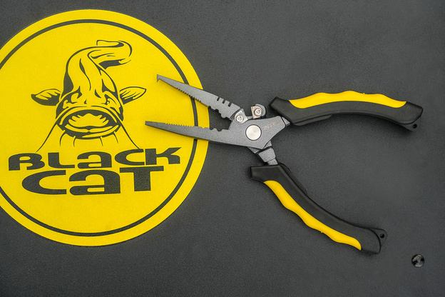 SZCZYPCE Z ROZWIERACZEM KÓŁEK ŁĄCZNIKOWYCH BLACK CAT 18cm