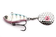PRZYNĘTA SAVAGE GEAR FAT TAIL SPIN - BLUE SILVER PINK