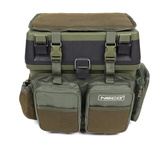 SIEDZISKO WĘDKARSKIE KUFER NECO Z PLECAKIEM