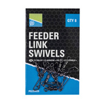 KRĘTLIKI Z AGRAFKĄ PRESTON FEEDER LINK 8szt