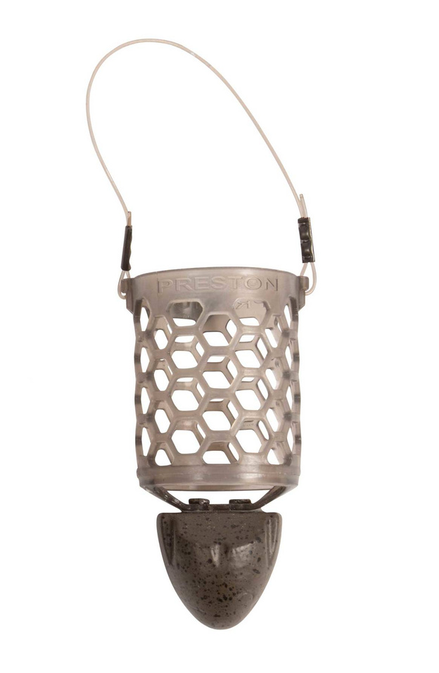 KOSZYK ZANĘTOWY PRESTON HEXMESH PLASTIC BULLET L-60g