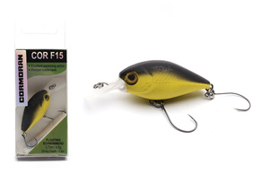 WOBLER CORMORAN COR F15 - YELLOW/BLACK 3,7cm