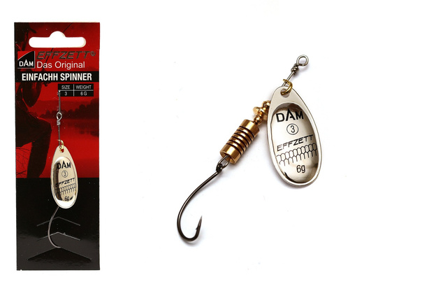 OBROTÓWKA EFFZETT Z HAKIEM - SILVER - DAM