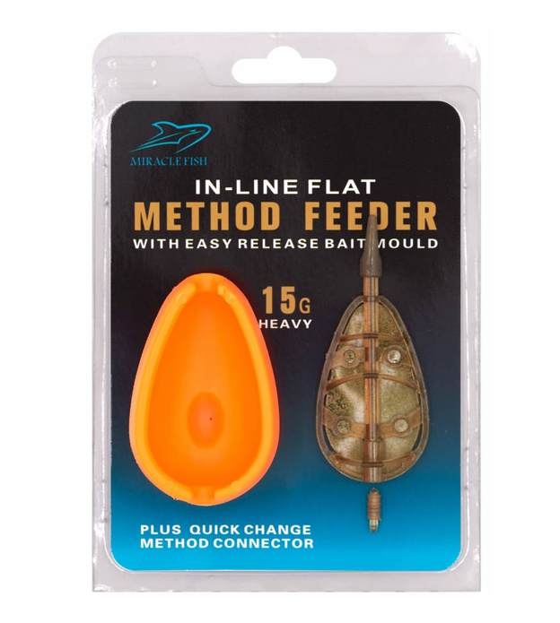 ZESTAW HEAVY METHOD FEEDER MIRACLE FISH SET 1x25g