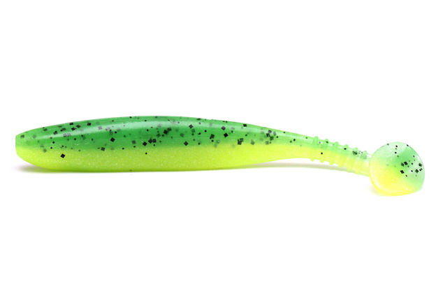 GUMA TOURNAMENT DAIWA DFIN 15cm - UV CHARTREUSE TIGER