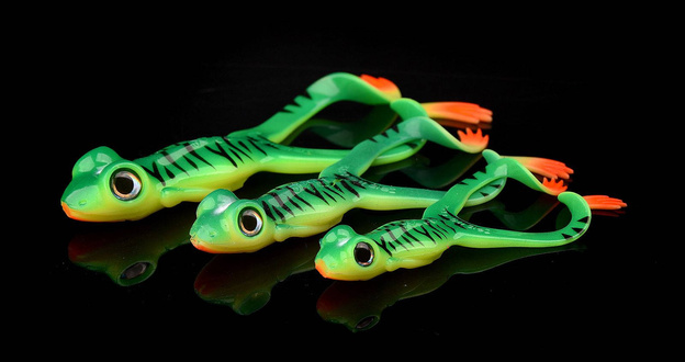 GUMA SPRO IRIS THE FROG 10cm - RED HEAD