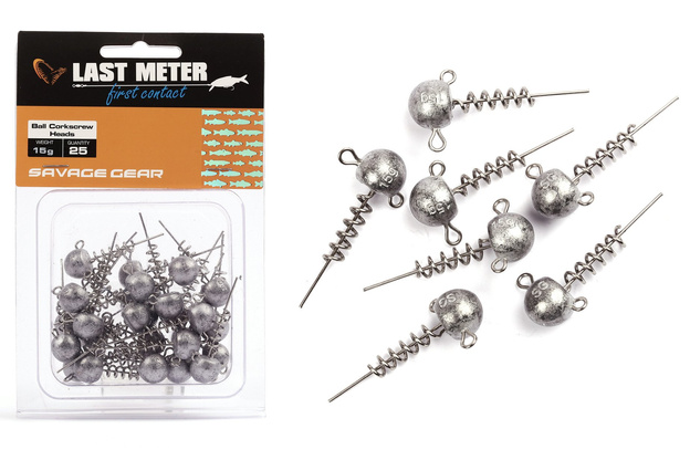 OPAKOWANIE GŁÓWEK SAVAGE GEAR BALL Z WKRĘTKĄ 20g/25szt