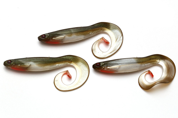 GUMA WESTIN CURL TEEZ - BASS ORANGE 7cm/3szt