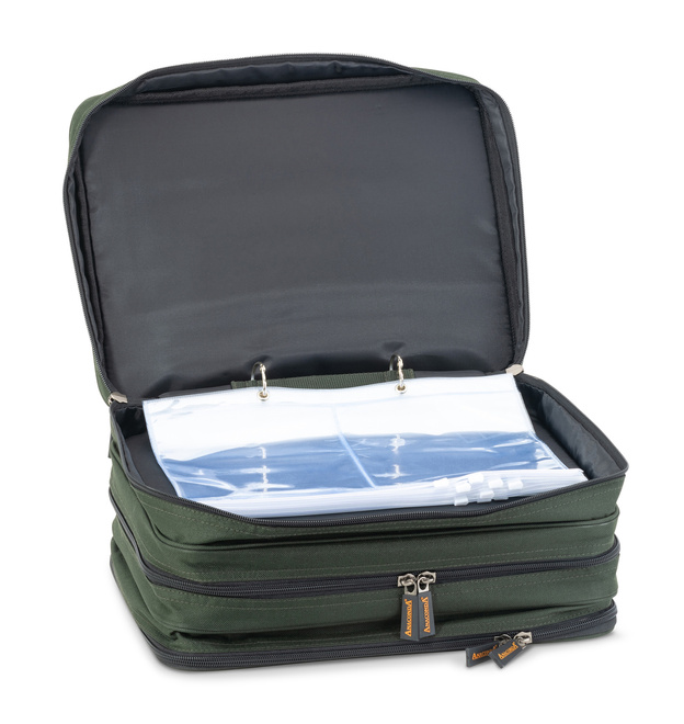 TORBA Z PUDEŁKAMI NA PRZYPONY KARPIOWE ANACONDA RIG AWAY