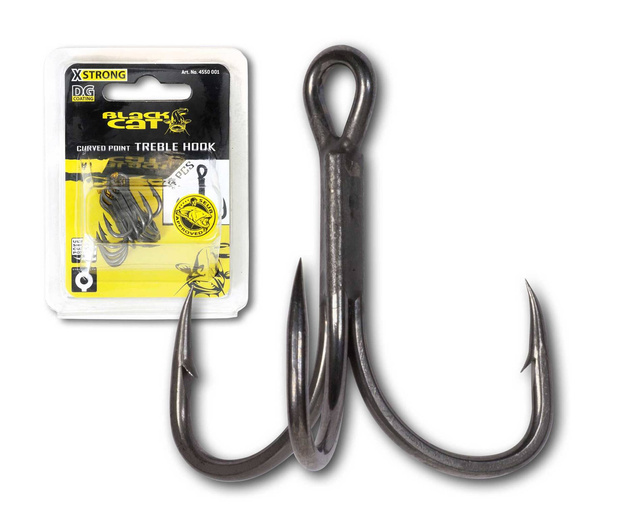 KOTWICE BLACK CAT CURVED DG 3/0-5szt