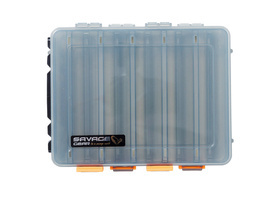 PUDEŁKO WĘDKARSKIE DWUSTRONNE 20,5x17x4,8cm