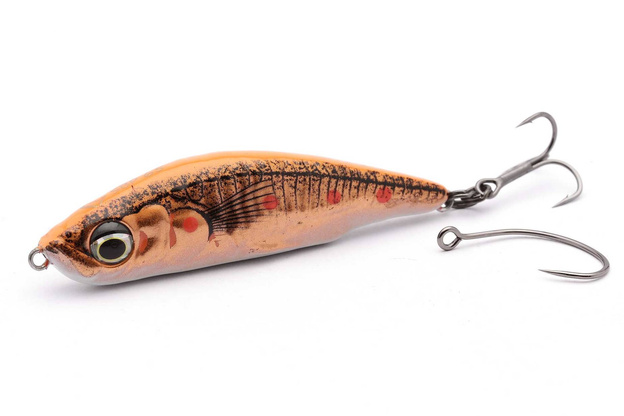 WOBLER SAVAGE GEAR 3D STICKLEBAIT PENCIL SS - FLUO ORANGE COPPER