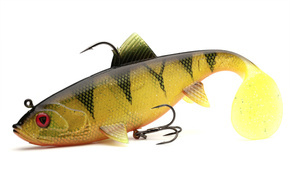 GUMA WOBBLE REPLICANT - UV NATURAL PERCH - FOX RAGE 