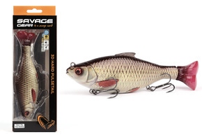73977 - SAVAGE GEAR PRZYNĘTA 3D HARD PULSETAIL ROACH 18cm/90g - RUDD