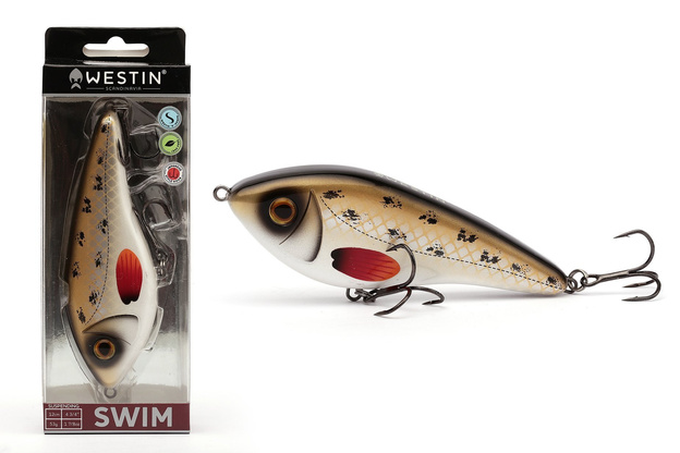 JERK WESTIN SWIM GLIDEBAIT 15cm/107g- GOLDEN SPLASH