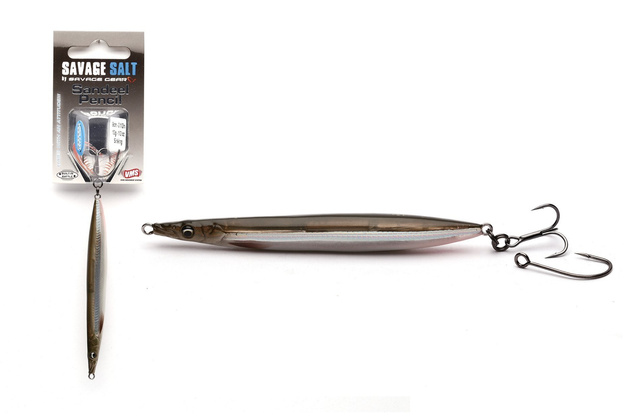 3D SANDEEL PENCIL SAVAGE GEAR 9cm/13g - SANDEEL