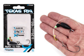 GOTOWY PRZYPON QUANTUM 4STREET TEXAS RIG 0,20mm/2