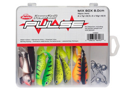 1550663 - BERKLEY ZESTAW GUM PULSE SHAD MIX+GŁÓWKI 8cm