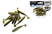 GUMY QUANTUM 4STREET B-ASS SHAD - GREEN PUMPKIN CHARTREUSE