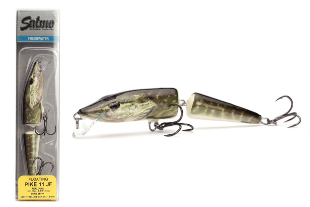 WOBLER SALMO PIKE JOINTED F 13cm-REAL PIKE