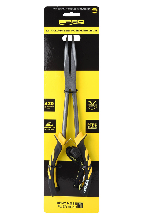 ZAGIĘTE SZCZYPCE SPRO EXTRA LONG BENT NOSE PLIERS 28cm