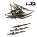 LCMW433 - LUNKER CITY GUMA MUSCLE WORM 4" SLVR PPR SHNR -15szt