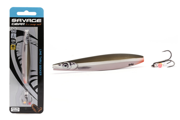 PRZYNĘTA SAVAGE GEAR LT SEEKER - GREEN SILVER