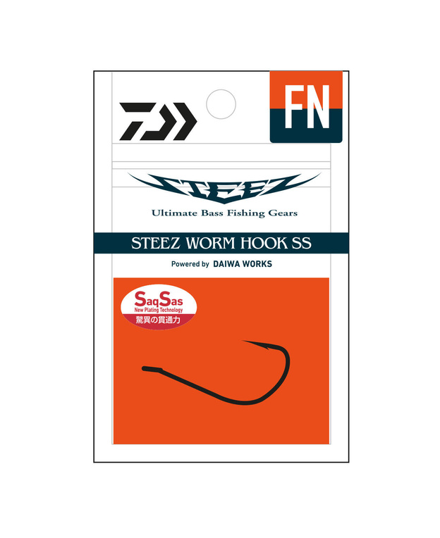 HACZYKI DAIWA STEEZ WORM SS FN 2/12szt