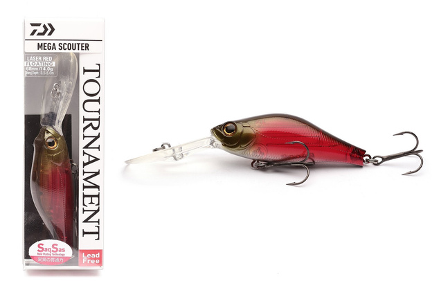 WOBLER DAIWA TOURNAMENT MEGA SCOUTER 68mm/14g