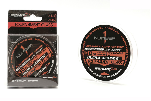 ŻYŁKA GENLOG NUMBER 1 TOURNAMENT CLASS 30m