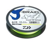 PLECIONKA DAIWA J-BRAID X4 YELLOW 135m