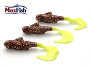 GUMY YUM SAMURAI CURLY DISCO MINNOW 7,6cm/10szt