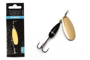 OBROTÓWKA HANSEN TROUT SPINNER 3/10g - BLACK GOLD
