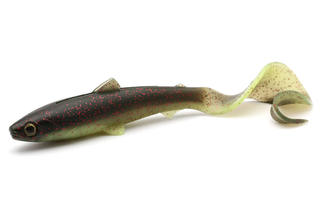 GUMA WESTIN BULLTEEZ CURLTAIL - BLACK/CHARTREUSE