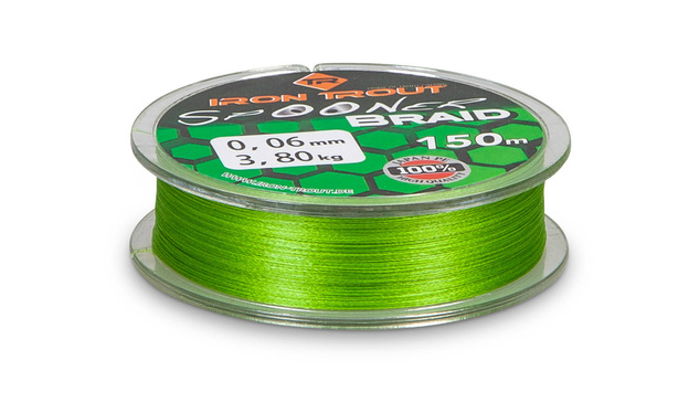 PLECIONKA IRON TROUT SPOONER PE 0,05mm/150m