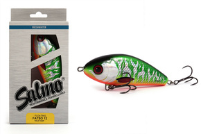 QFA123 - SALMO WOBLER FATSO FLOATING 10cm - HOLO TIGER