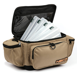 70308 - NECO TORBA WĘDKARSKA Z PUDEŁKAMI 30x21x22cm