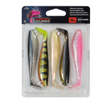 NMC001 - FOX RAGE ZESTAW GUM ZANDER PRO UV COLORS 7,5cm/5szt