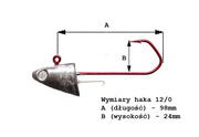 GŁÓWKA JIGOWA MORSKA Z ZACZEPEM 12/0  - DORADO JIGHEAD 