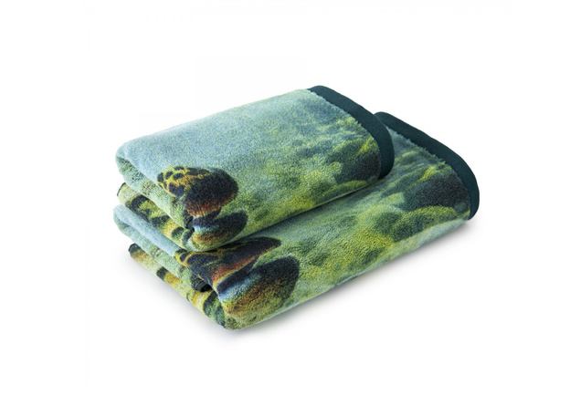 RĘCZNIK DRUKOWANY ZWOLTEX PSTRĄG GOTS 50x100cm