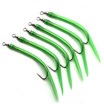 AQUANTIC GUMOWY MAKK 6/0 - FLUO GREEN